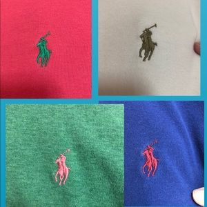Ralph Lauren Polo Size XL- SELLING AS A SET OF 7